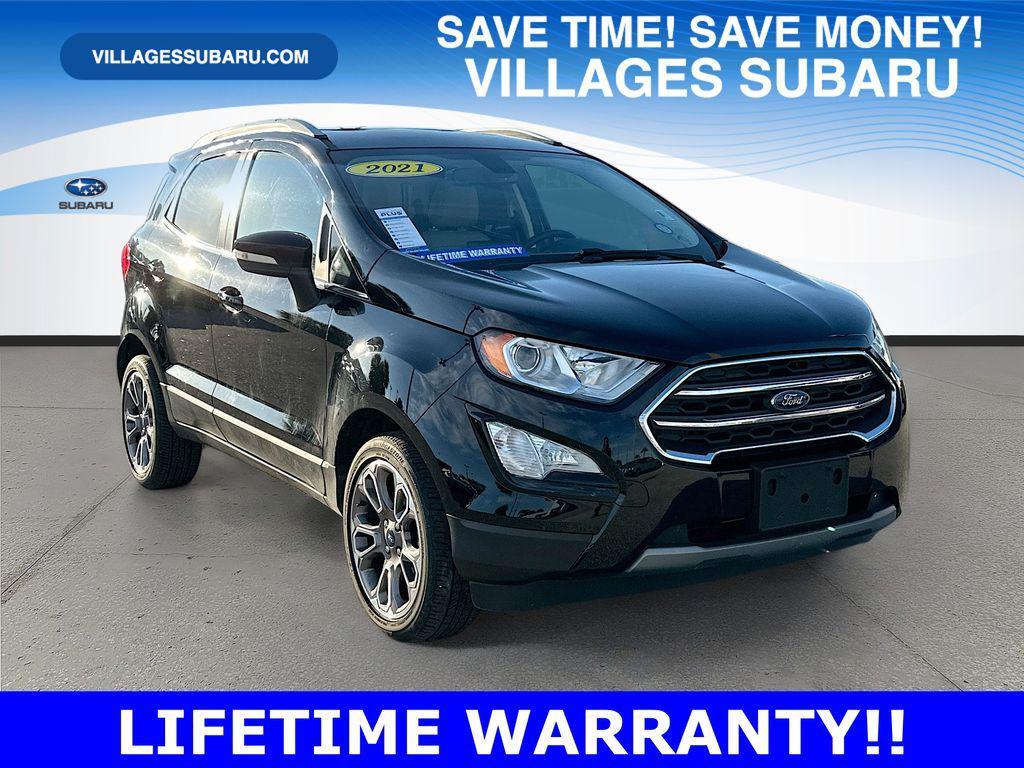 used 2021 Ford EcoSport car, priced at $15,250