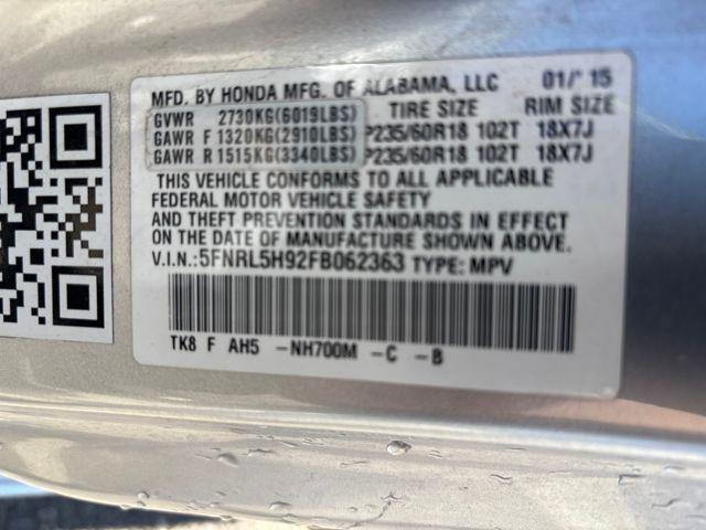 used 2015 Honda Odyssey car, priced at $10,990