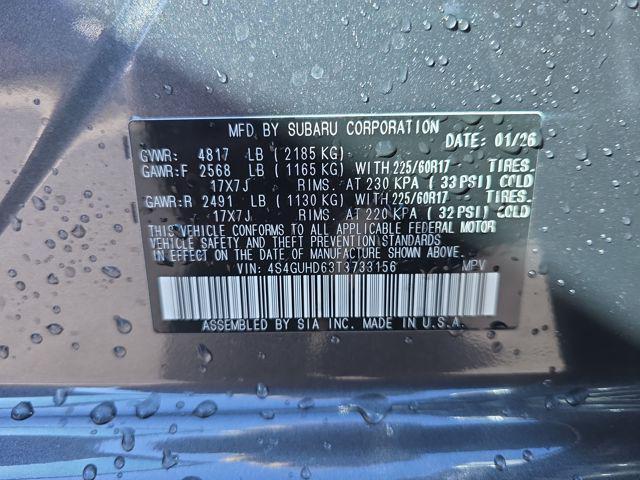 new 2026 Subaru Crosstrek car, priced at $30,631