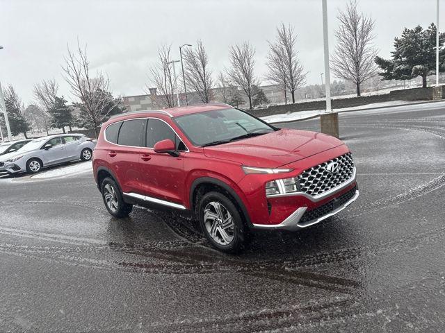 used 2022 Hyundai Santa Fe car, priced at $18,990