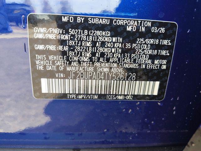 new 2026 Subaru Outback car, priced at $35,423