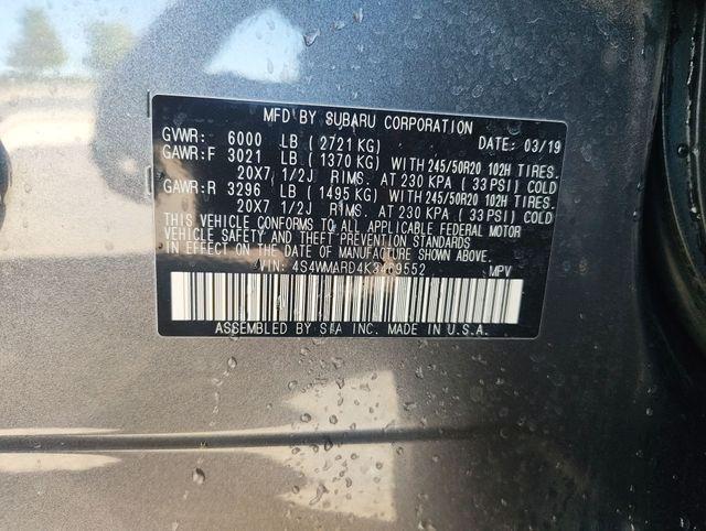 used 2019 Subaru Ascent car, priced at $23,479