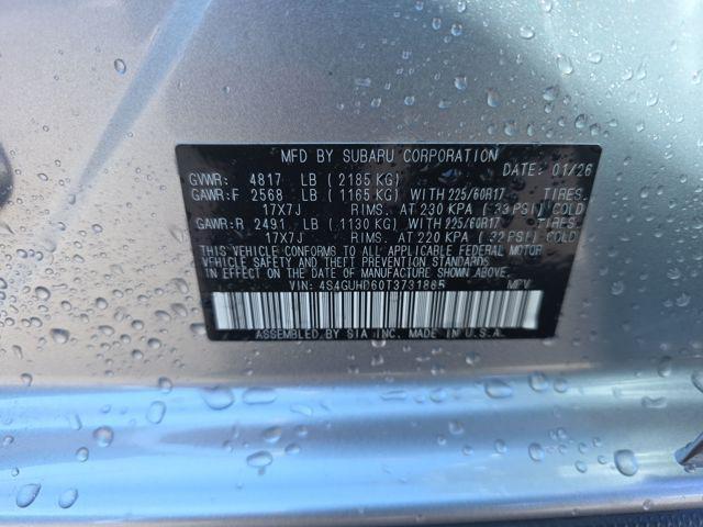 new 2026 Subaru Crosstrek car, priced at $28,837