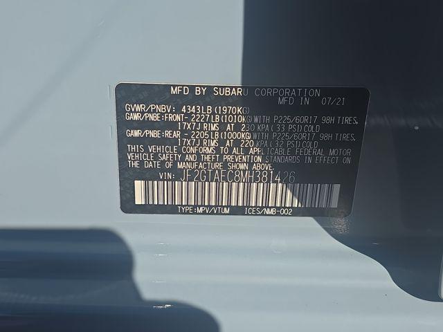 used 2021 Subaru Crosstrek car, priced at $25,990