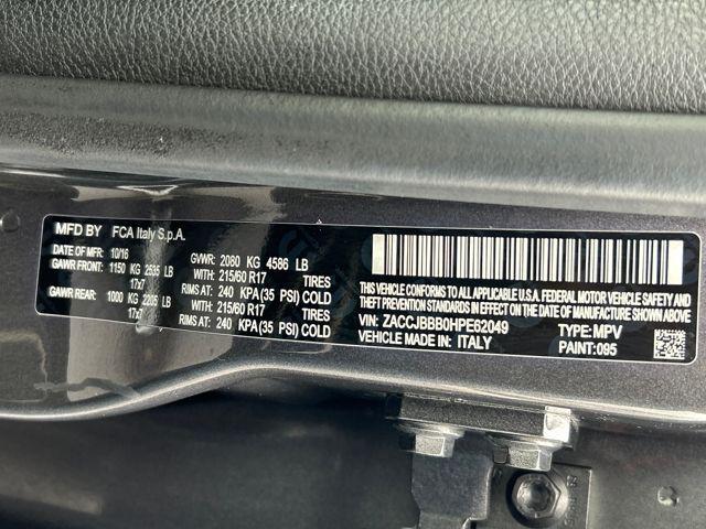 used 2017 Jeep Renegade car, priced at $10,990