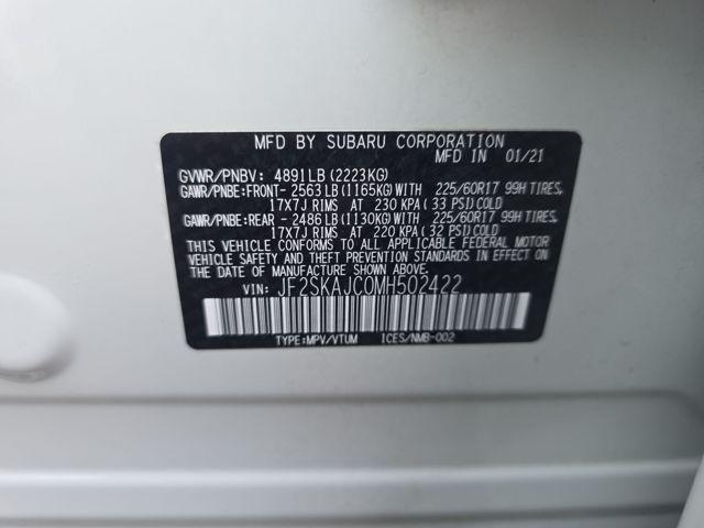 used 2021 Subaru Forester car, priced at $19,990