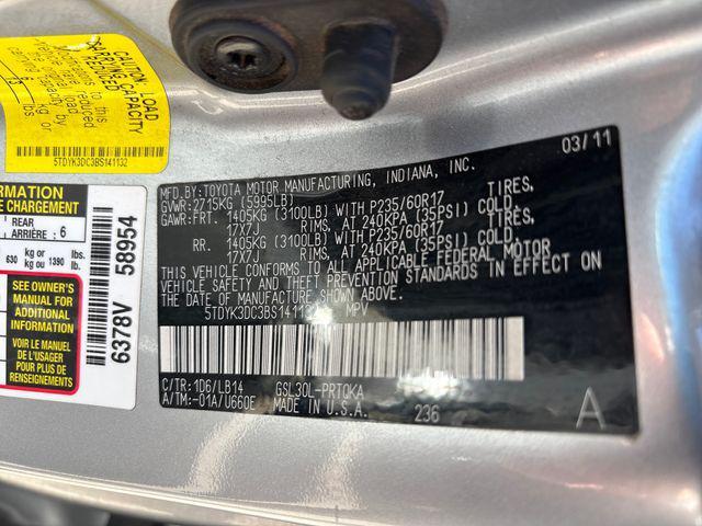 used 2011 Toyota Sienna car, priced at $11,479