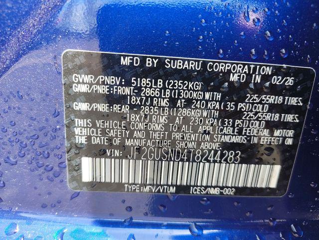 new 2026 Subaru Crosstrek Hybrid car, priced at $36,008