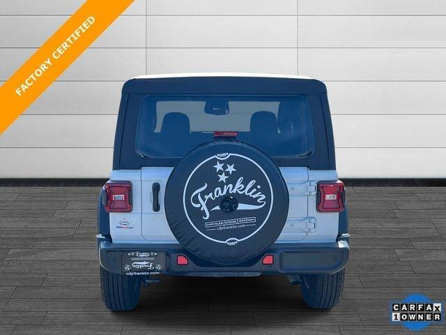 used 2025 Jeep Wrangler car, priced at $36,992