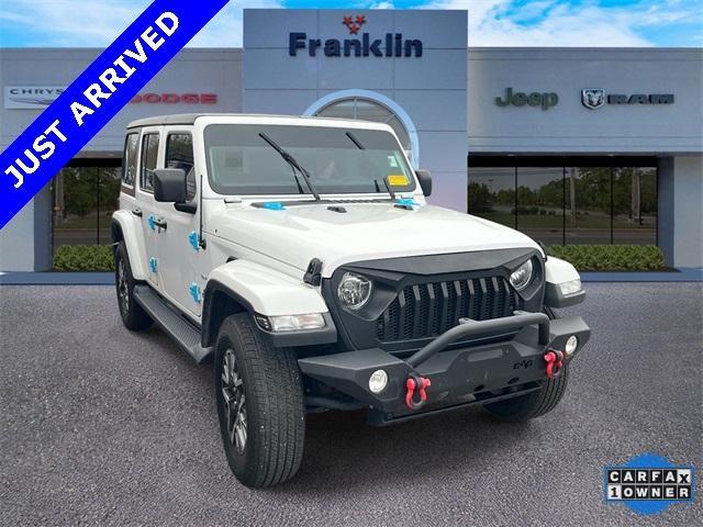used 2022 Jeep Wrangler Unlimited car, priced at $32,244