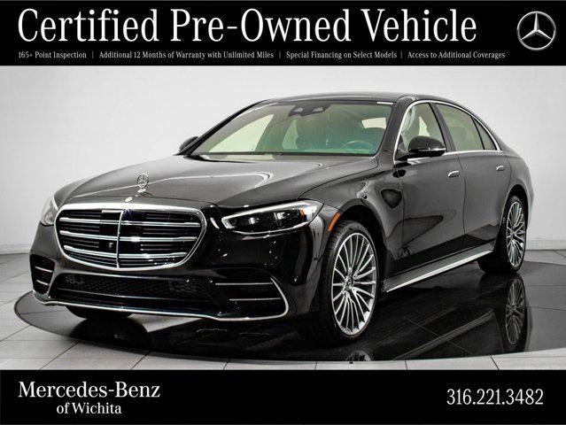 used 2024 Mercedes-Benz S-Class car, priced at $95,998