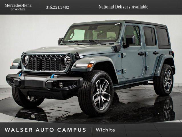 used 2024 Jeep Wrangler 4xe car, priced at $31,998