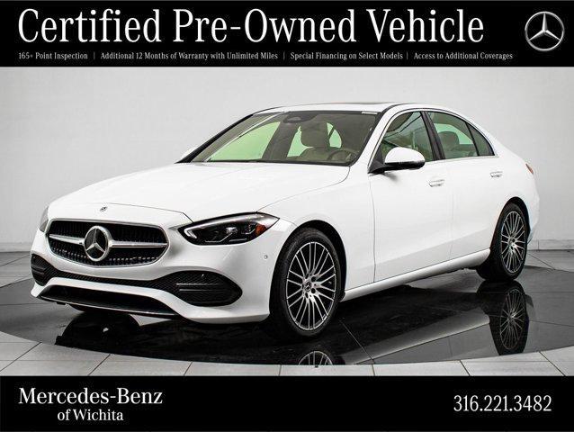 used 2025 Mercedes-Benz C-Class car, priced at $47,998