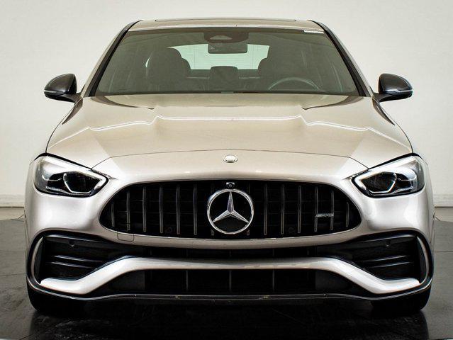 used 2024 Mercedes-Benz AMG C 43 car, priced at $56,998