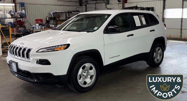 used 2017 Jeep Cherokee car, priced at $14,700