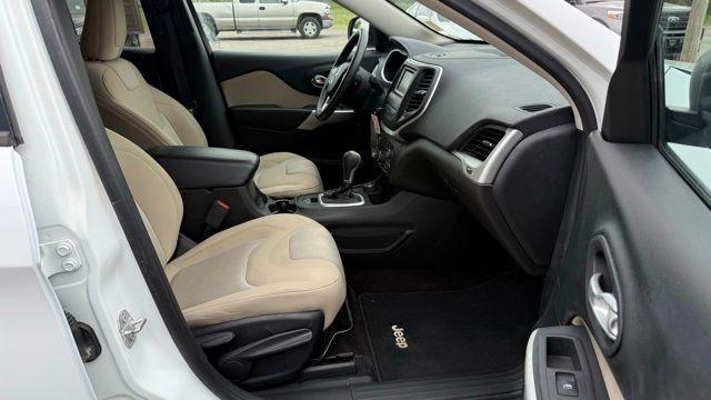 used 2017 Jeep Cherokee car, priced at $15,500