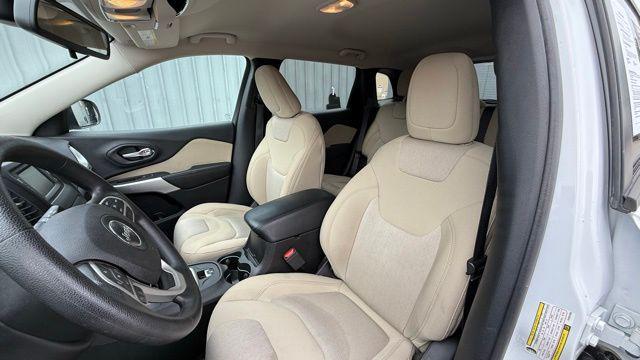 used 2017 Jeep Cherokee car, priced at $15,500