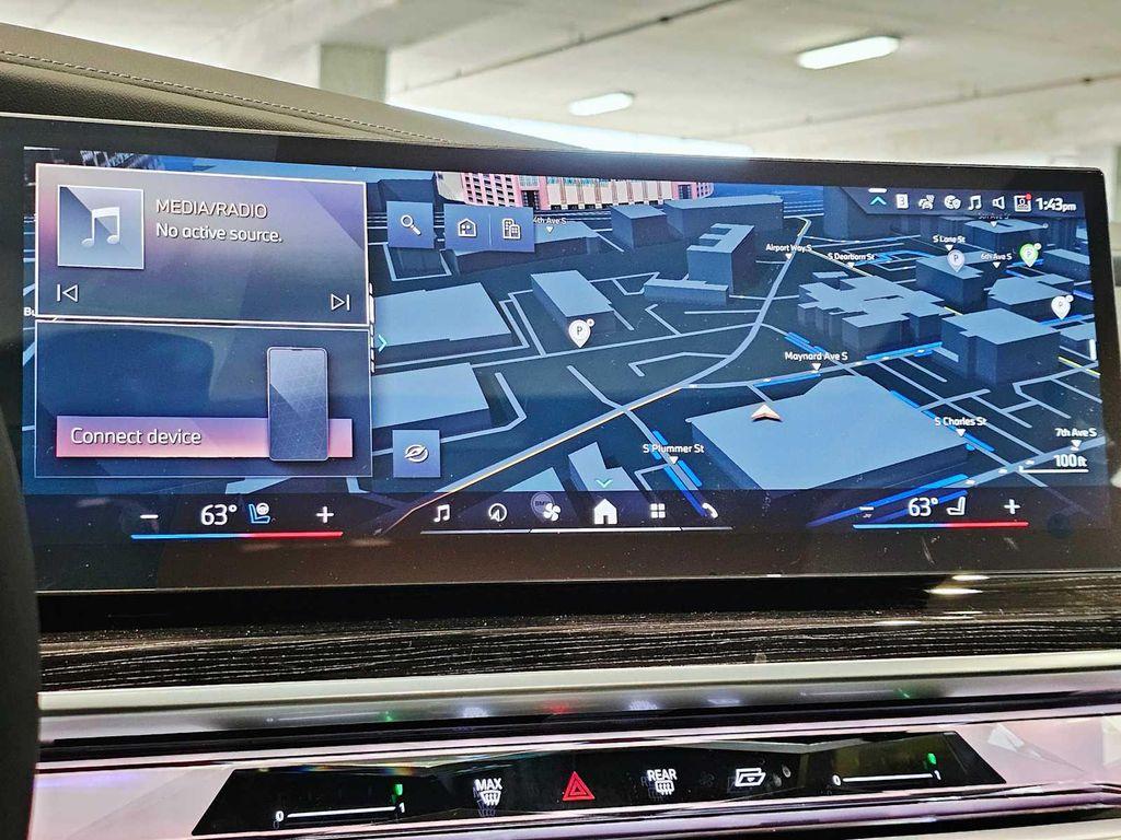 new 2025 BMW 740 car, priced at $123,249