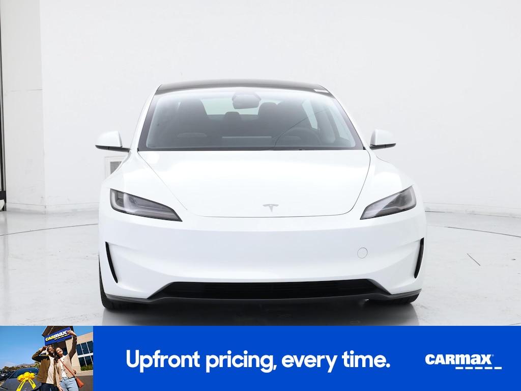 used 2025 Tesla Model 3 car, priced at $46,998