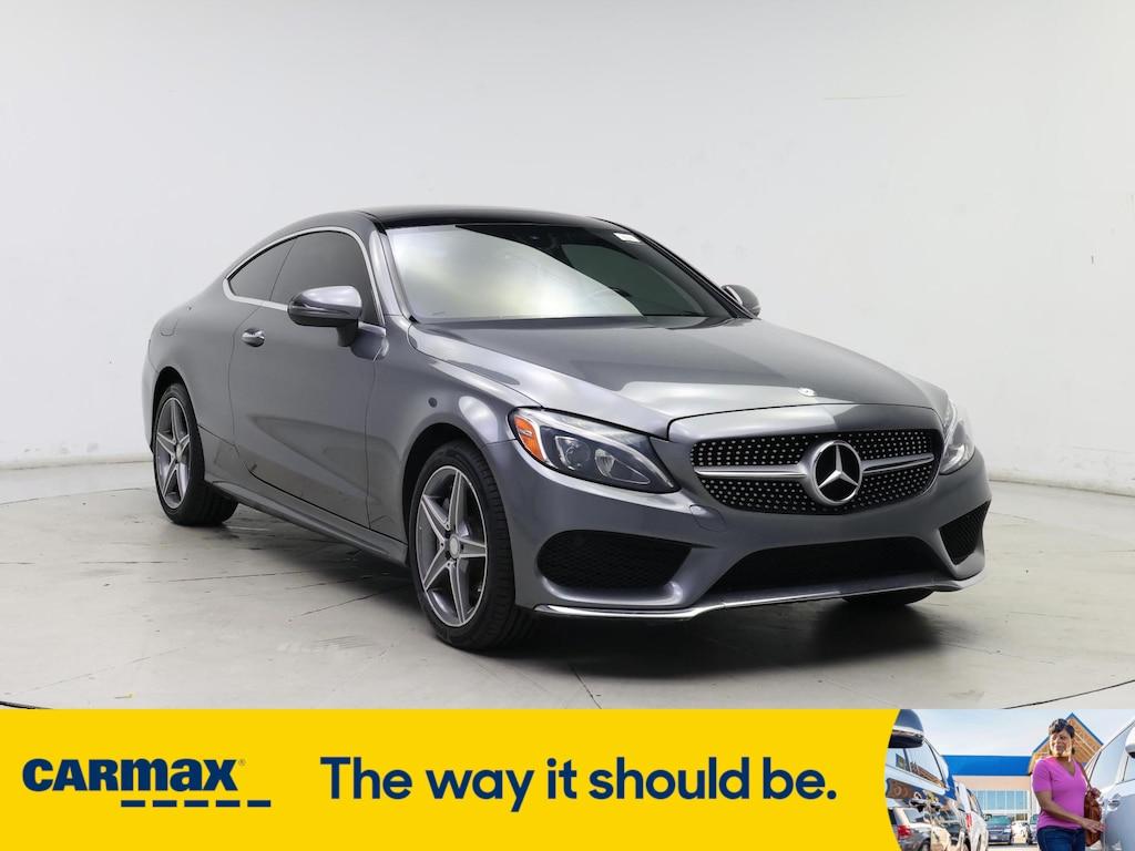 used 2017 Mercedes-Benz C-Class car, priced at $22,998