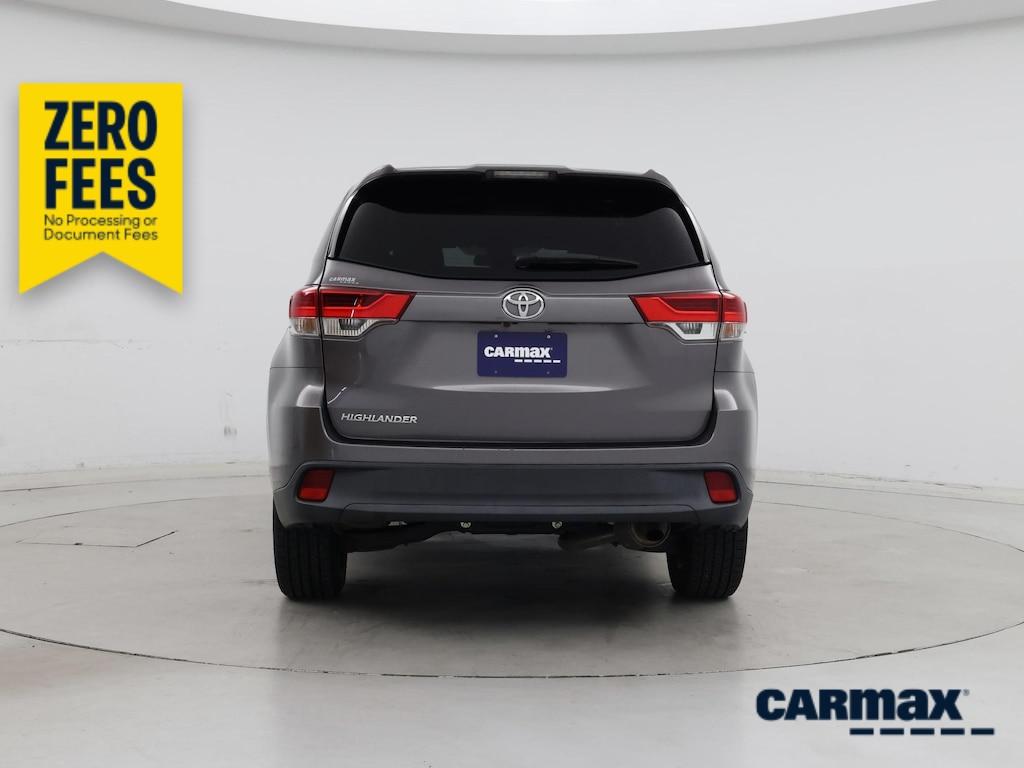 used 2019 Toyota Highlander car, priced at $19,998