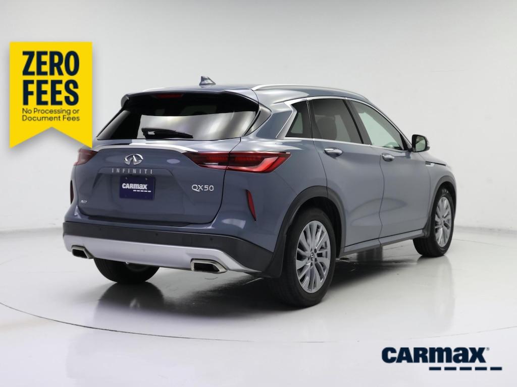 used 2023 INFINITI QX50 car, priced at $27,998