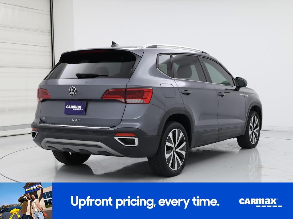 used 2023 Volkswagen Taos car, priced at $21,998