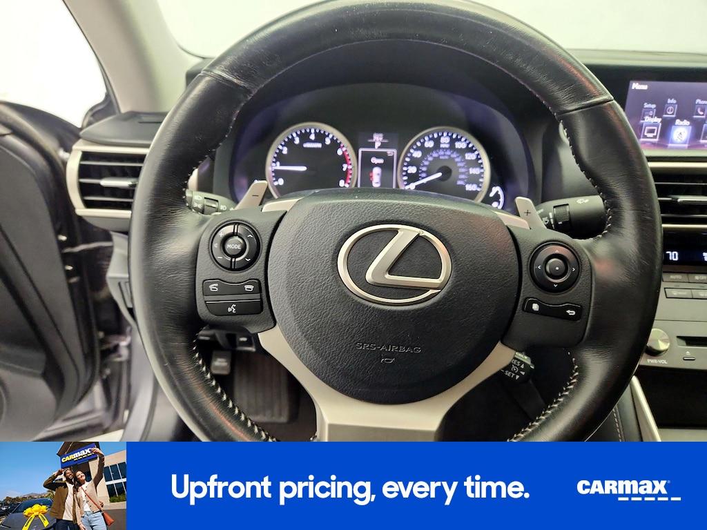used 2016 Lexus IS 200t car, priced at $18,998