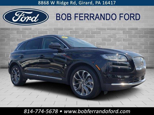 used 2021 Lincoln Nautilus car, priced at $33,999
