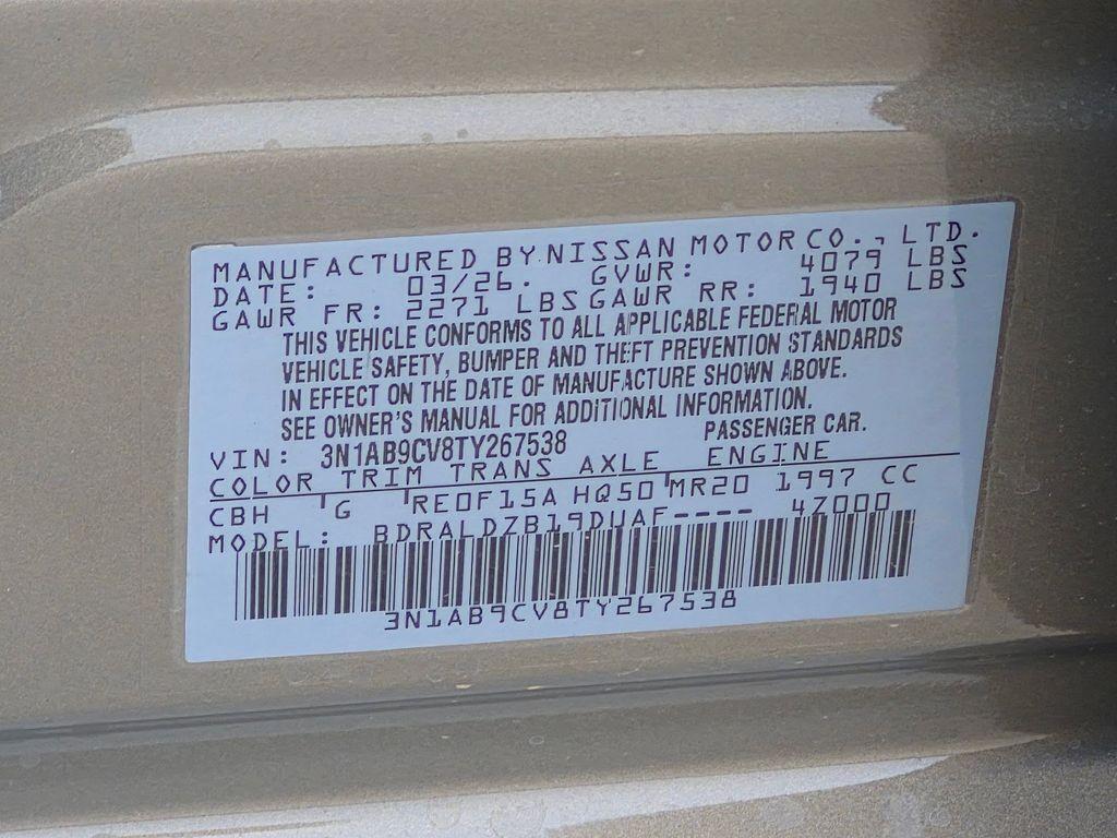 new 2026 Nissan Sentra car, priced at $27,125