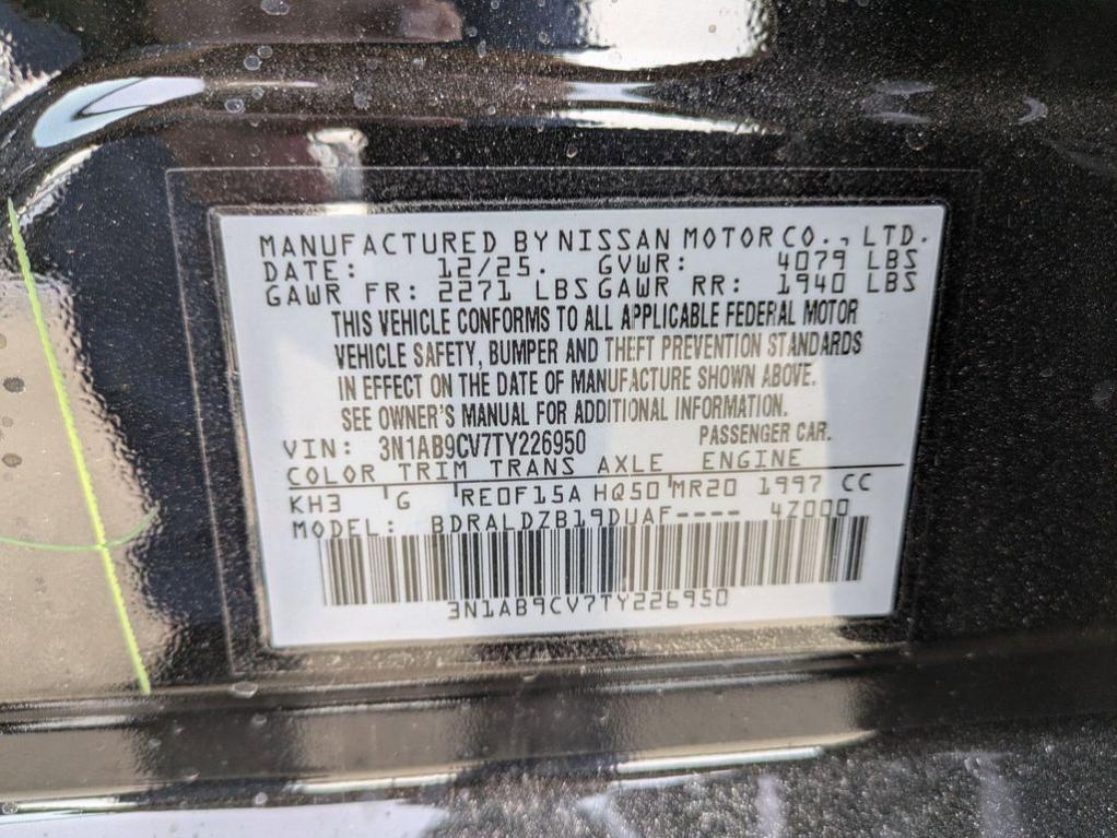 new 2026 Nissan Sentra car, priced at $26,415