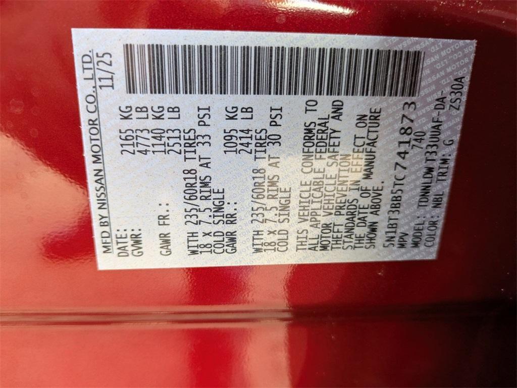 new 2026 Nissan Rogue car, priced at $31,455