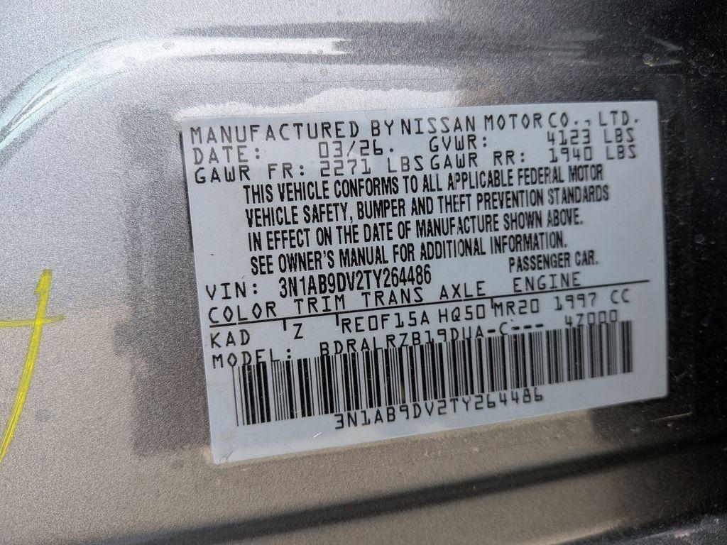 new 2026 Nissan Sentra car, priced at $30,265