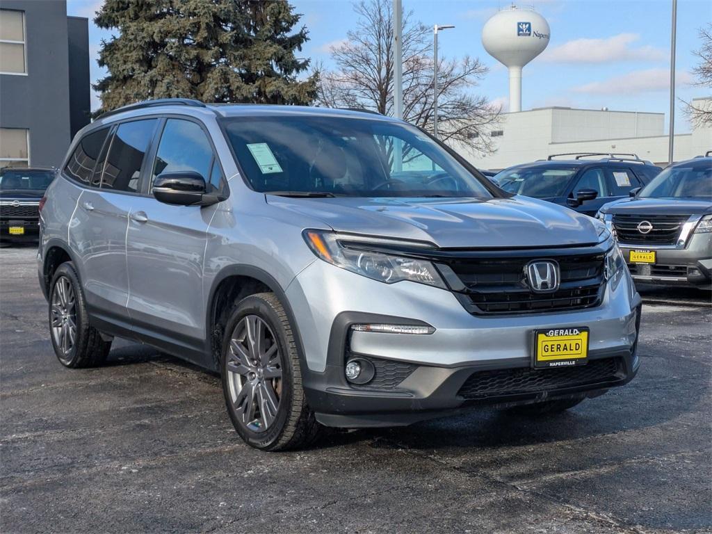 used 2022 Honda Pilot car, priced at $22,997