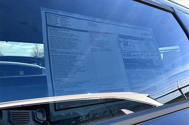 new 2026 Kia Carnival Hybrid car, priced at $44,085