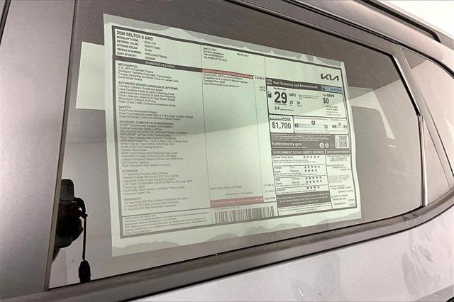 new 2026 Kia Seltos car, priced at $26,215