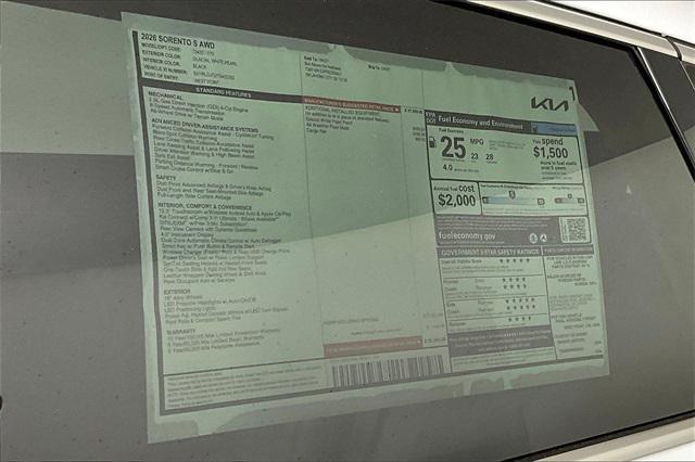 new 2026 Kia Sorento car, priced at $34,892