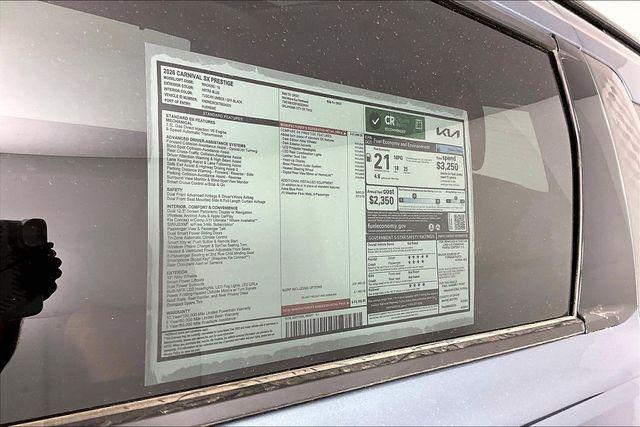 new 2026 Kia Carnival car, priced at $51,395