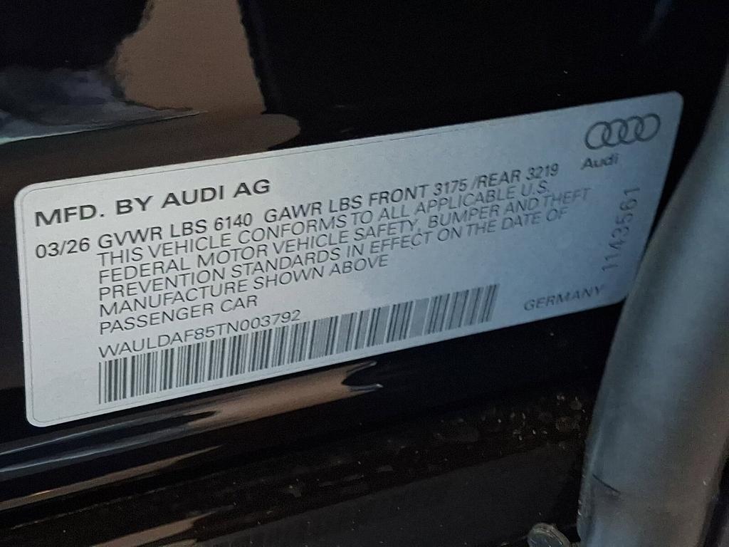 new 2026 Audi A8 car, priced at $108,005