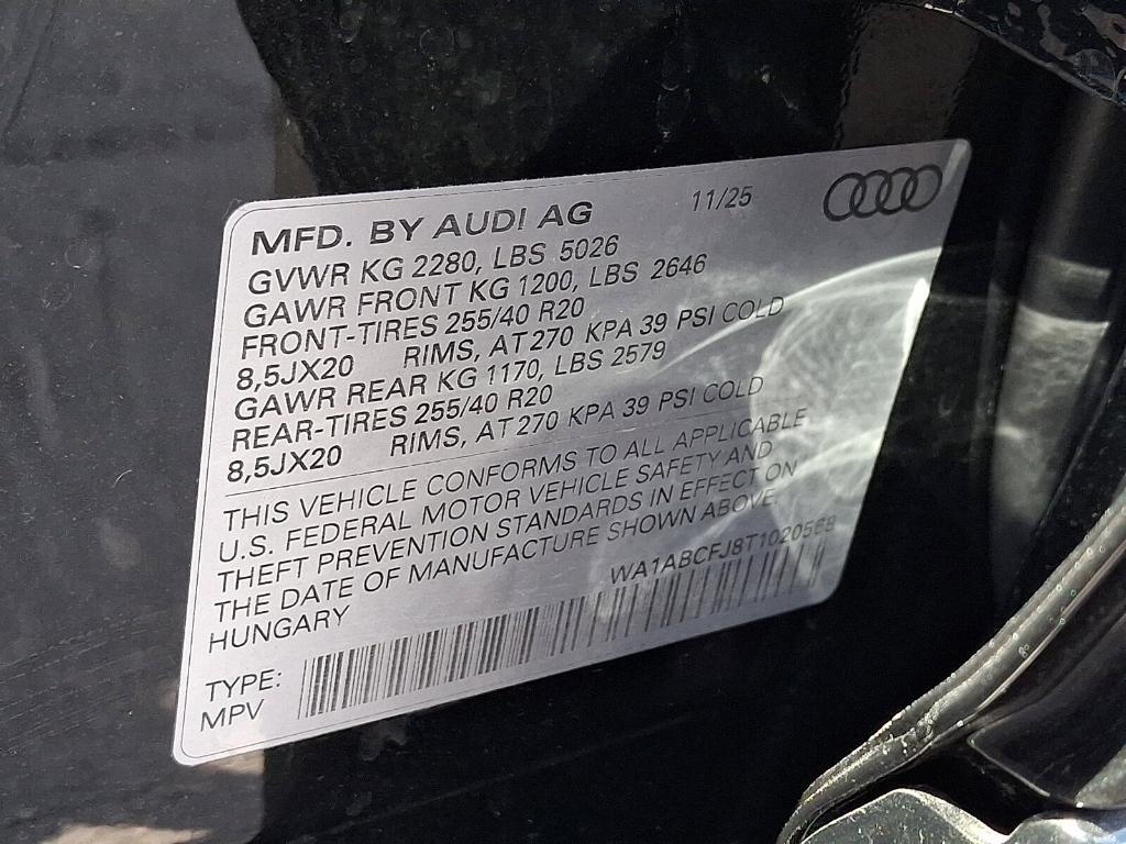 new 2026 Audi Q3 car, priced at $50,920