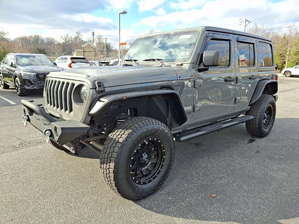used 2020 Jeep Wrangler Unlimited car, priced at $27,993