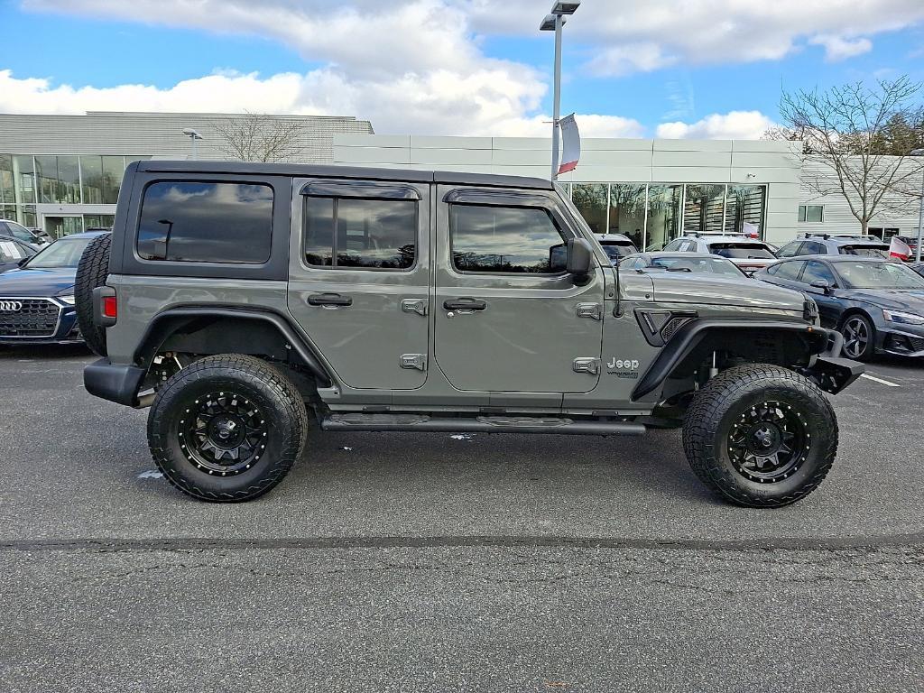 used 2020 Jeep Wrangler Unlimited car, priced at $27,993