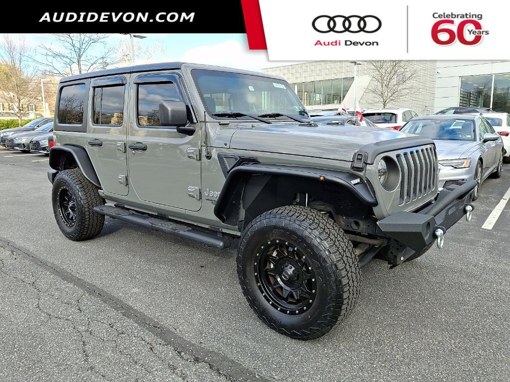 used 2020 Jeep Wrangler Unlimited car, priced at $27,993