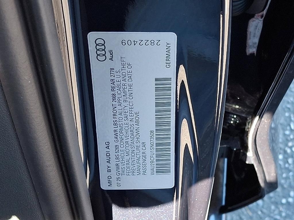 new 2025 Audi A5 car, priced at $57,705