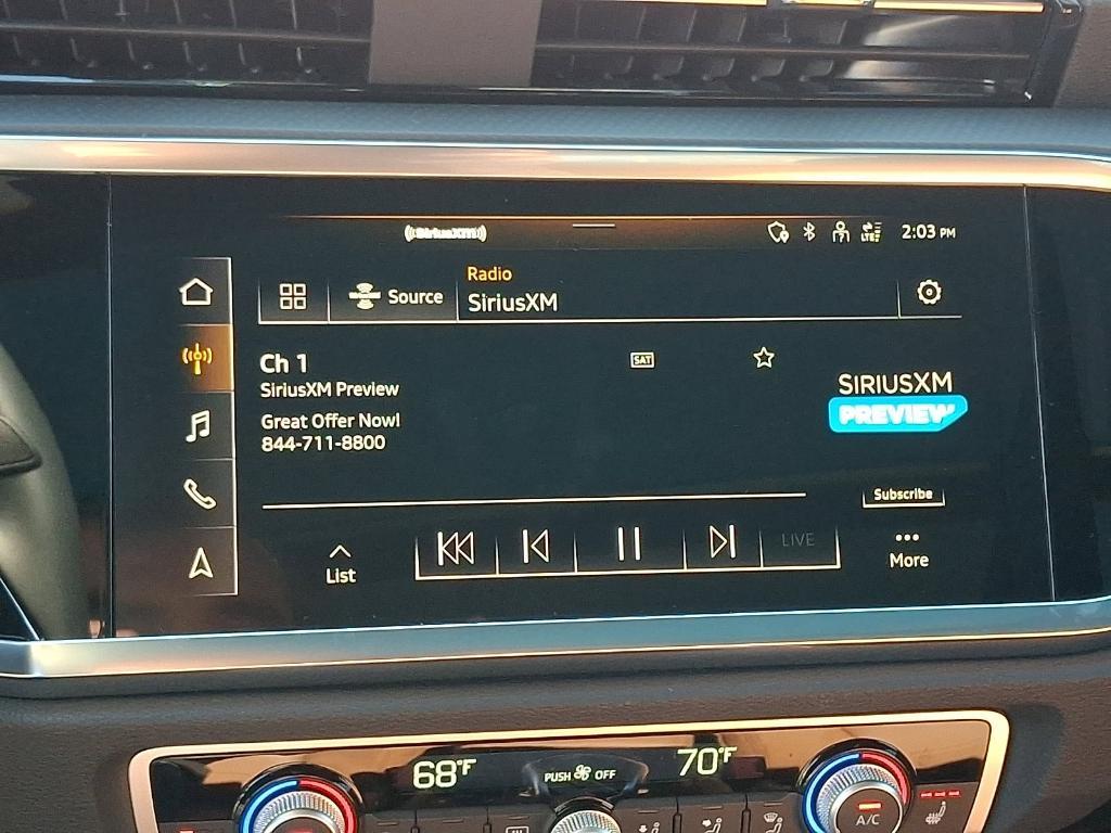 used 2025 Audi Q3 car, priced at $38,250