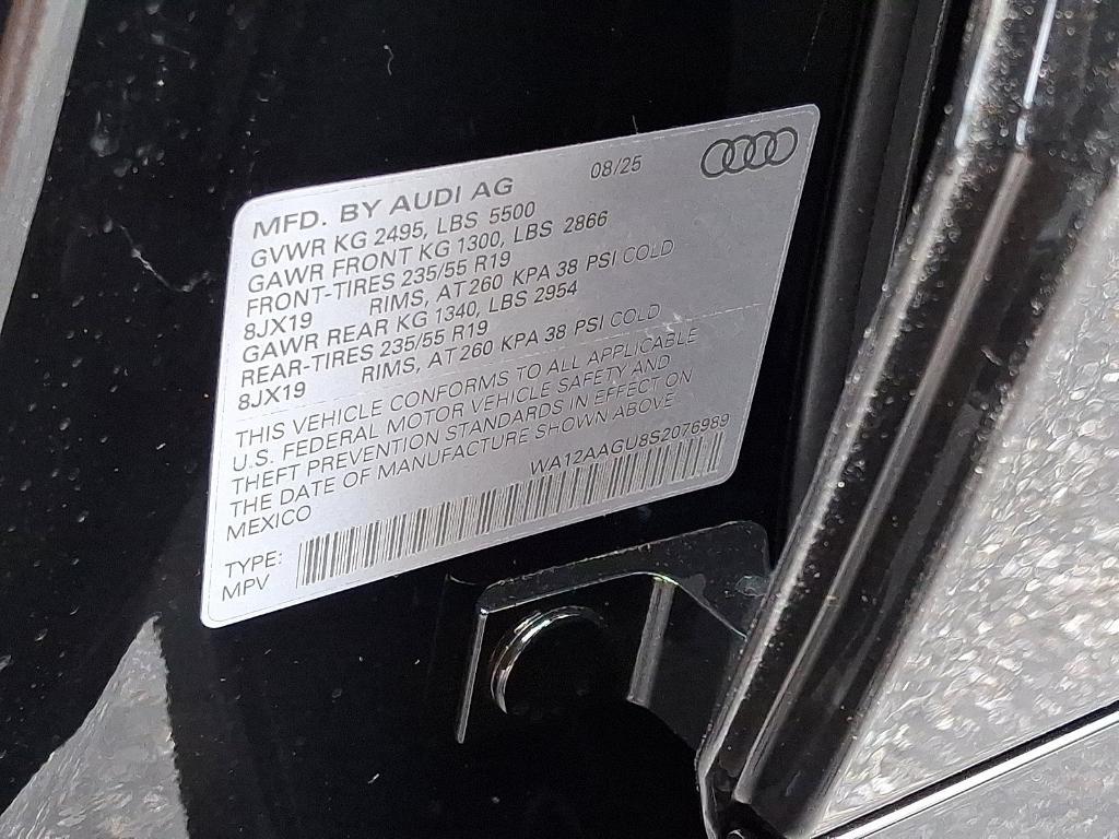 new 2025 Audi Q5 car, priced at $60,630