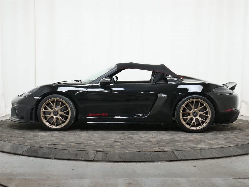 used 2025 Porsche 718 Spyder car, priced at $227,680
