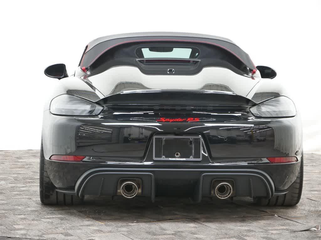 used 2025 Porsche 718 Spyder car, priced at $227,680