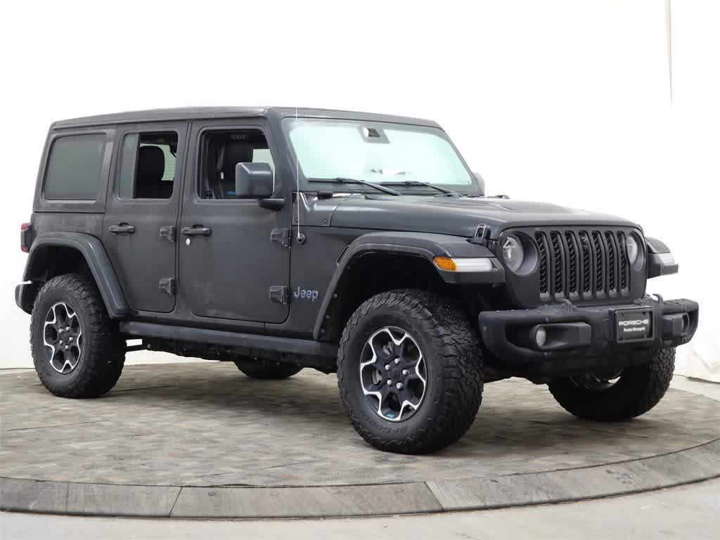 used 2022 Jeep Wrangler Unlimited 4xe car, priced at $31,630