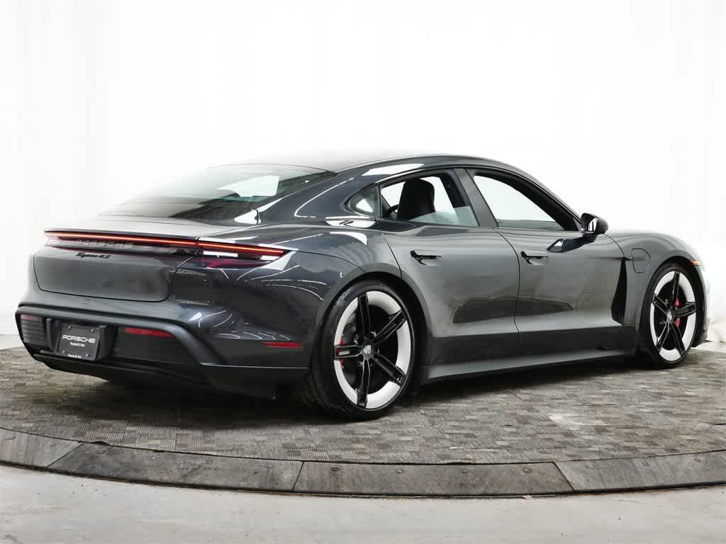 new 2025 Porsche Taycan car, priced at $146,545